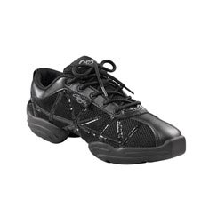 Black Patent Low Web DANSNEAKER Dance shoes