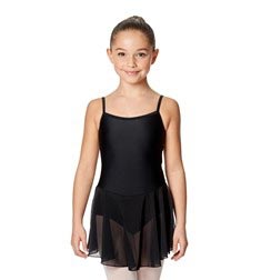 Girls Camisole Ballet Mesh Skirted Leotard Lillian