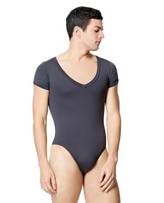 Mens Microfiber Short Sleeve Leotard Ethan