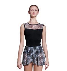 Adult Floral Printed Mesh Skirt Jordan