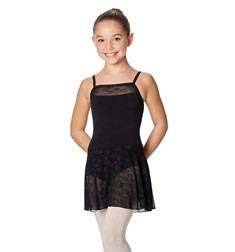 Girls Camisole Skirted Mesh Leotard Erin