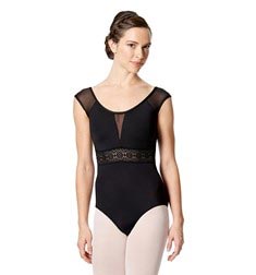 Womens Cap Sleeve Dance Leotard Amalia