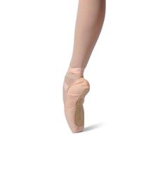 ELISTA Elastic Canvas Pointe Shoes