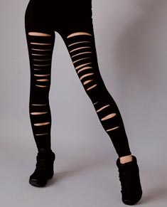 Womens Slash Dance Leggings