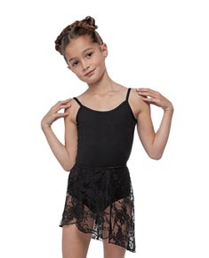 Girls Lace Wrap Dance Skirt