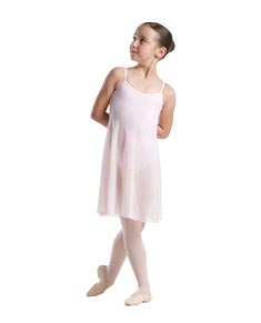 Girls Mesh Skirted Dance Leotard